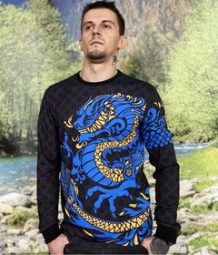 Футболки с полной запечаткой: Патріотичний дракон